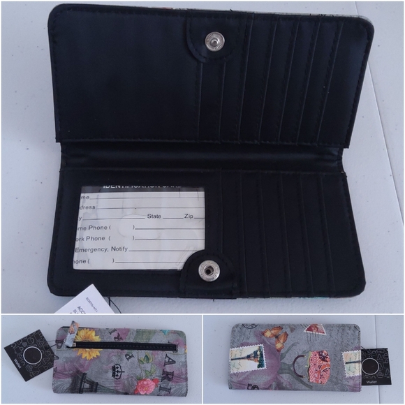 Slim fold post stamp wallet (NWTS) - Picture 3 of 7